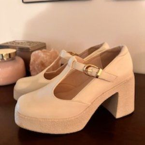 CIDER women's platform heels, 70's hippy